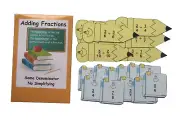 Teacher Made Math Center Learning Resource Game Add Fractions Same Denominator