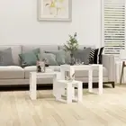 3x Nesting Tables Engineered Wood Side Couch Accent Table Multi Colours vidaXL