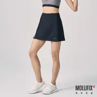 在飛比找momo購物網優惠-【Mollifix 瑪莉菲絲】抗菌雙層運動褲裙、短裙、瑜珈服