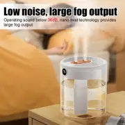 Smart Humidifier, Double Nozzle Cool Mist Air Humidifier with Night Light, Digit