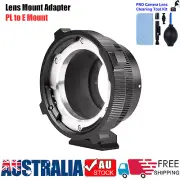 PL-E Lens Adapter Ring for Arri PL Cine Lens to Sony E NEX-Mount Camera