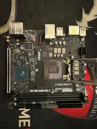 在飛比找Yahoo!奇摩拍賣優惠-主機板 msi Z390i 二手近新品，幾乎沒用過 (無擋板