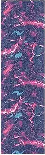 Amooorous Lightening Blue Nature Purple Skateboard Grip Tape Non Slip Scooter Grips Tape Tear-Proof Cruiser Griptape 33×9 Inch