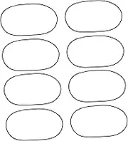 COOPHYA 10pcs Notepad Strap Notebook Strap Elastic Bands for Notebook Travelers Notebook Accessories Elastic Bands for Travelers Notebook Elastic Notebook Band Notebook Elastic Strap