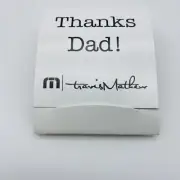 Travis Mathew Thanks Dad Golf Tee Set of 4 in matchbook