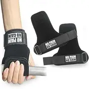 ZANZER Weightlifting Straps, Durable Supportive Lifting Wrist Straps, Adjustable Weight Lifting Wrist Wraps Grip for Deadlifts, Pull Up, Powerlifting