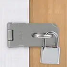 Door Clasp Lock Gate Bolt Clasp Hasp Door Lock Hardware Lock Set Hasp Household