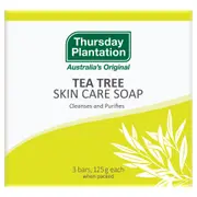 Thursday Plantation Tea Tree Soap 125g x 3 Pk