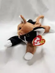 Chip the Cat TY Beanie Baby with Tag 1996 Retired