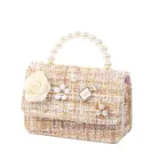 Korean Women Mini Handbags Tote Cute Pearl Messenger Bag Girl Small Coin Wallet Pouch Girls Party Hand Bag Purse