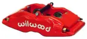 NEW WILWOOD FORGED SUPERLITE BRAKE CALIPER,SPRINT CAR,MIDGET,.81",1.38",RED