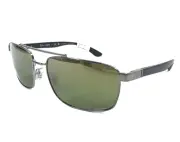 Ray-Ban Sunglasses LITEFORCE RB3737CH 004/6O Aviator w Green Polarized Chromance