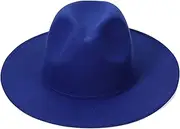 [WOFASHPURET] Fedora Tops Hat Black Retro Floppy Jazz Bucket Cap Fashion Simple Casual Hat Jazz Hat Sombrero Hats for Women Outdoor Hats Wide Brim Hats for Men Straw Hat for Men Jazz Caps Woolen