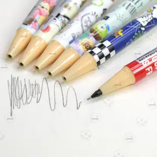 日本正版 迪士尼 仿真鉛筆造型 自動筆 自動鉛筆 米奇米妮 奇奇蒂蒂 唐老鴨 玩具總動員 怪獸大學 史努比