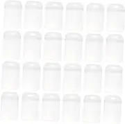 GANAZONO 50pcs Packing Bags Reusable Transparent Jewelry Pouches for Travel Wear-resistant Self-sealing Storage Bags for Earrings Crafts Photos
