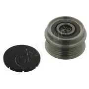 SWAG Alternator Freewheel Clutch Fits AUDI A4 A6 SKODA VW 1.6-2.0L 28903031 (for: Audi)