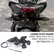 License Plate Holder Tail Tidy For Triumph Street Triple 765 R / RS / S 2017-UP