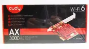 Cudy AX3000 Dual Band Wi-Fi 6 PCI-Express Adapter with Bluetooth | WE3000S