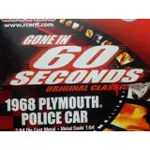 C.M.F@ RACING CHAMPIONS GONE IN 60 SECONDS  PLYMOUTH POLICE
