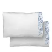 Dea Palm Beach Glicine Floral Print Pillowcase Pair, Standard