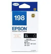 在飛比找Yahoo!奇摩拍賣優惠-【Pro Ink 原廠墨水匣】EPSON 198 - WF-