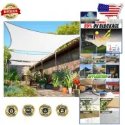 Versatile 6' x 8' Rectangle Shade Sail - Stylish Sun Protection for Outdoors