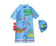 Baby Boy Swimwear One piece Swimsuit Children's Bathing Suit UV Protection Shark Print Swimming Suit for Boys Beach Pool Clothes A6