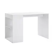 Matilda Study Desk Home Office Work Table 112cm White