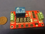 12V Multifunction Self-lock Relay Cycle Timer Module Home Automation Delay c4