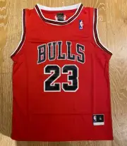 Chicago Bulls 1998 Finals Michael Jordan #23 Basketball Jerseys Red adult/kid