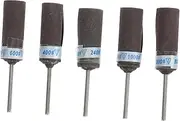 Sanding Sticks and Sleeves Sandpaper Rolls for 5pcs Sanding Drum Kit