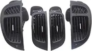 4PCS Car LHD Front Board Air Conditioner Outlet A/C Air Vents Compatible for Kia Forte Cerato Koup 2008 2009 2010 2011 2012 2013
