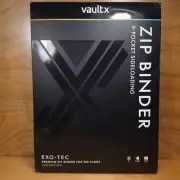 Vault X SV2 9-Pocket Exo-Tec Zip Binder FIRST EDITION Stamped
