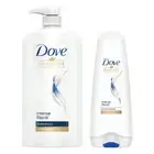 Dove Intense Repair Shampoo with Conditioner 1 L+175ml Combo Dry and Damage hair