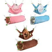 Rabbit PlayTunnel Hammock Hamster Tunnel House Furniture Pet Scratchproof House