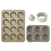Tart Pan Non-stick Canele Muffin Bakeware Cupcake Pan Carbon Steel