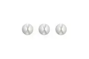 6pc BlueLounge CableDrop Desk Cords Wires Earphones Organiser Holder 2.9cm White