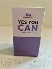 Kitchen Mama YES YOU CAN One Touch Electric Can Opener Auto Shut-Off SEALED BOX