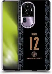Head Case Designs Officially Licensed Manchester City Man City FC Tyler Toland 2020/21 Women's Away Kit Group 2 Soft Gel Case Compatible with Oppo Reno10 Pro+