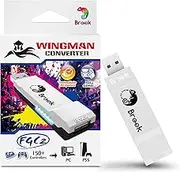 Brook Wingman FGC2 Converter– Arcade Joystick Adapter for PS5 & PC, Supports All PS5 Games