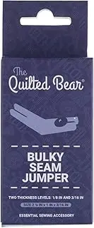 The Quilted Bear - Bulky Seam Jumper, Sewing Machine & Embroidery Presser Foot Tool, Chunky Denim Seams & Hemlines, Essential Sewing Kit Add-On - Compatible with Singer, Janome, Brother & More!