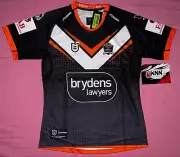 Wests TIGERS 2024 Home NRL Jersey *XL* QLD Seller