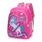 JUAL.ID 女童學校雙肩包人物早教幼兒園小學生書包高級PONY圖案雙肩包兒童書包BELIITA TAHAR AIR學