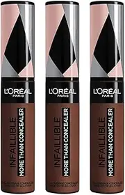 3x LOreal Infallible More Than Concealer Full Coverage - 343 Truffle