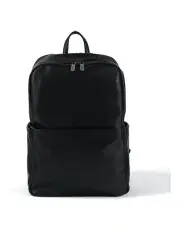 [OiOi] Multitasker Vegan Leather Nappy Backpack in Black
