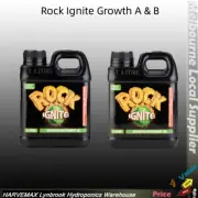 Rock Ignite Nutrient Growth 2x1L Support Throughout Growth