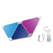 Fantech Smart RGB LED Light Panel Triangle Kit with Smart APP Controller