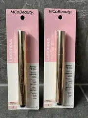 2 X MCoBeauty Luminous Highlighter Pen 2.0 BNIB Neutral Undertone 2.5ml
