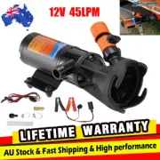 12V 45LPM Macerator Sewerage Waste Water Pump Self-priming Marine Caravan RV NEW