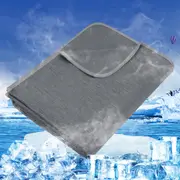 LINENOVA Lightweight Summer Cooling Blanket for Hot Sleeper Twin Size Thin Cold Blanket